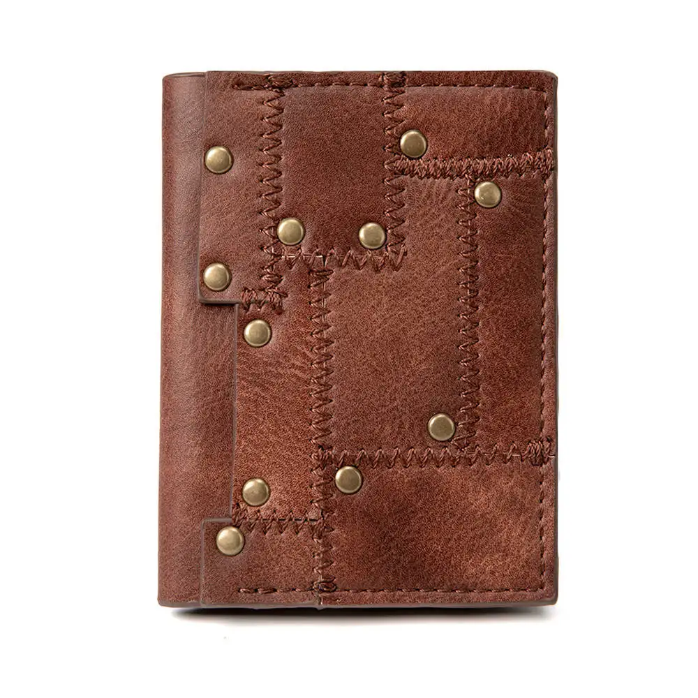 

Steampunk retro coin purse female short wallet Industrial Revolution wallet Halloween Punk Style Accessories