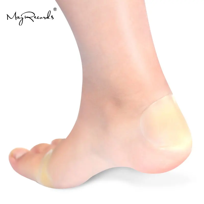 Heel Blister Cushions Cushioned Bandage with Gel Guard Pads for Foot, Toe, Relieves Blister Pain Prevention & Recovery-10 Pcs