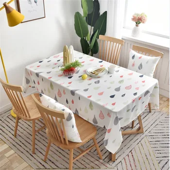 

Coffee Table Colorful Raindrop Patterns Rectangular Tablecloth TV Cabinet For Living Room Deco ZB-HM314#30