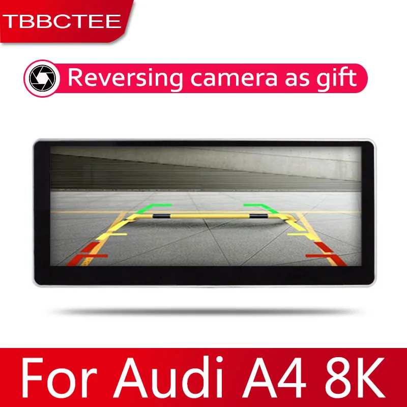 Discount 2din Car multimedia Android Autoradio Car Radio GPS player For Audi A4 8K 2009~2015 Bluetooth WiFi Mirror link Navi 1