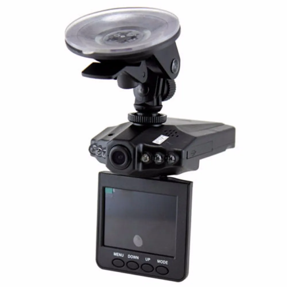 

2.5'' LCD HD Dvr Recorder car detector Camera With Motion Detection 6 leds Night View dash cam Car DVR 270 Degree Angel SD Card