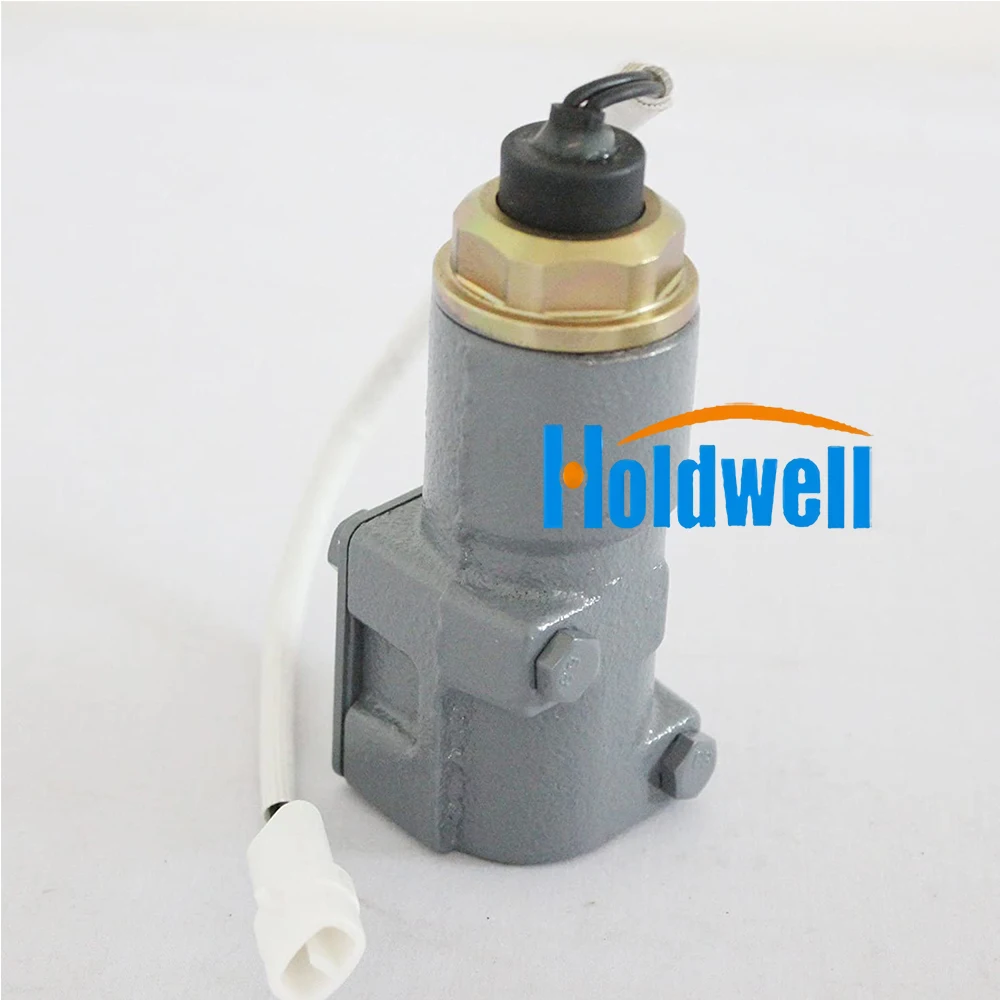 Holdwell High Speed Solenoid Valve 9147260 for Hitachi EX200-2 EX200-3 Excavator John Deere 490E 790ELC