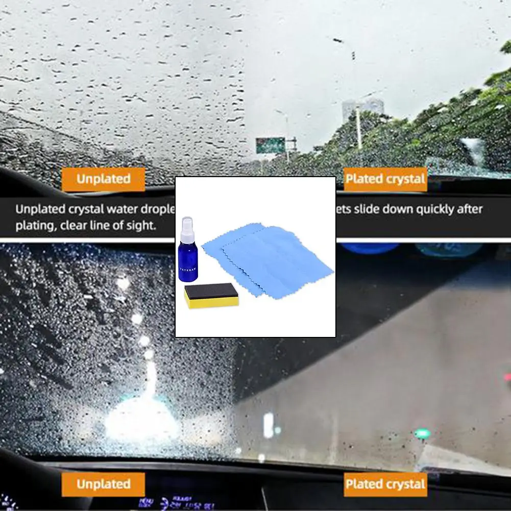 50 мл Авто стекло покрытие Спрей Тип жидкость для экрана стекло покрытие жидкое затопление непромокаемые набор покрытий