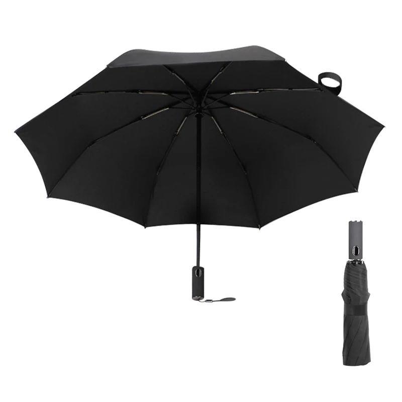 4 цвета ветростойкий автоматический складной зонт от дождя для женщин 8 к мужской большой роскошный деловой Зонт Рождественский подарок