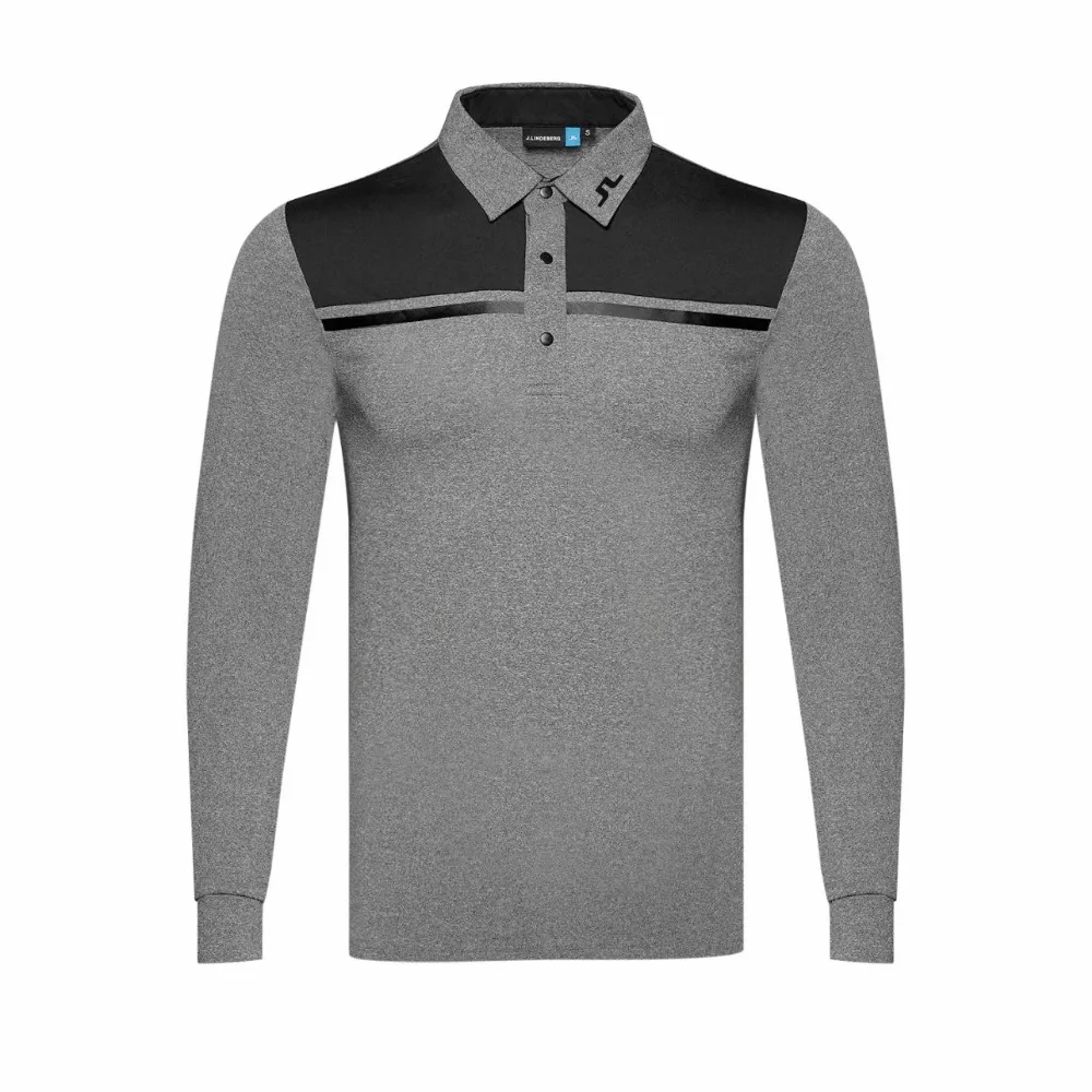 K Мужская спортивная одежда с длинными рукавами JL golf Футболка 4 цвета одежда для гольфа S-XXL на выбор одежда для отдыха для гольфа