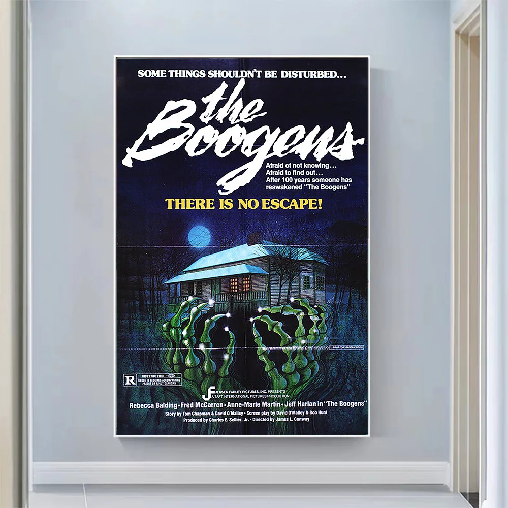 

V0490 The Boogens Винтаж, классическое кино ткань HD постер художественное украшение для дома в подарок
