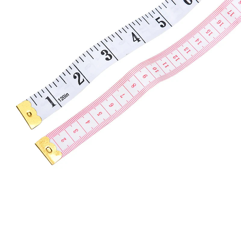 3m Measuring Tape Body Waist Weight Height Dress Fabric Sewing Tailor  Ruller