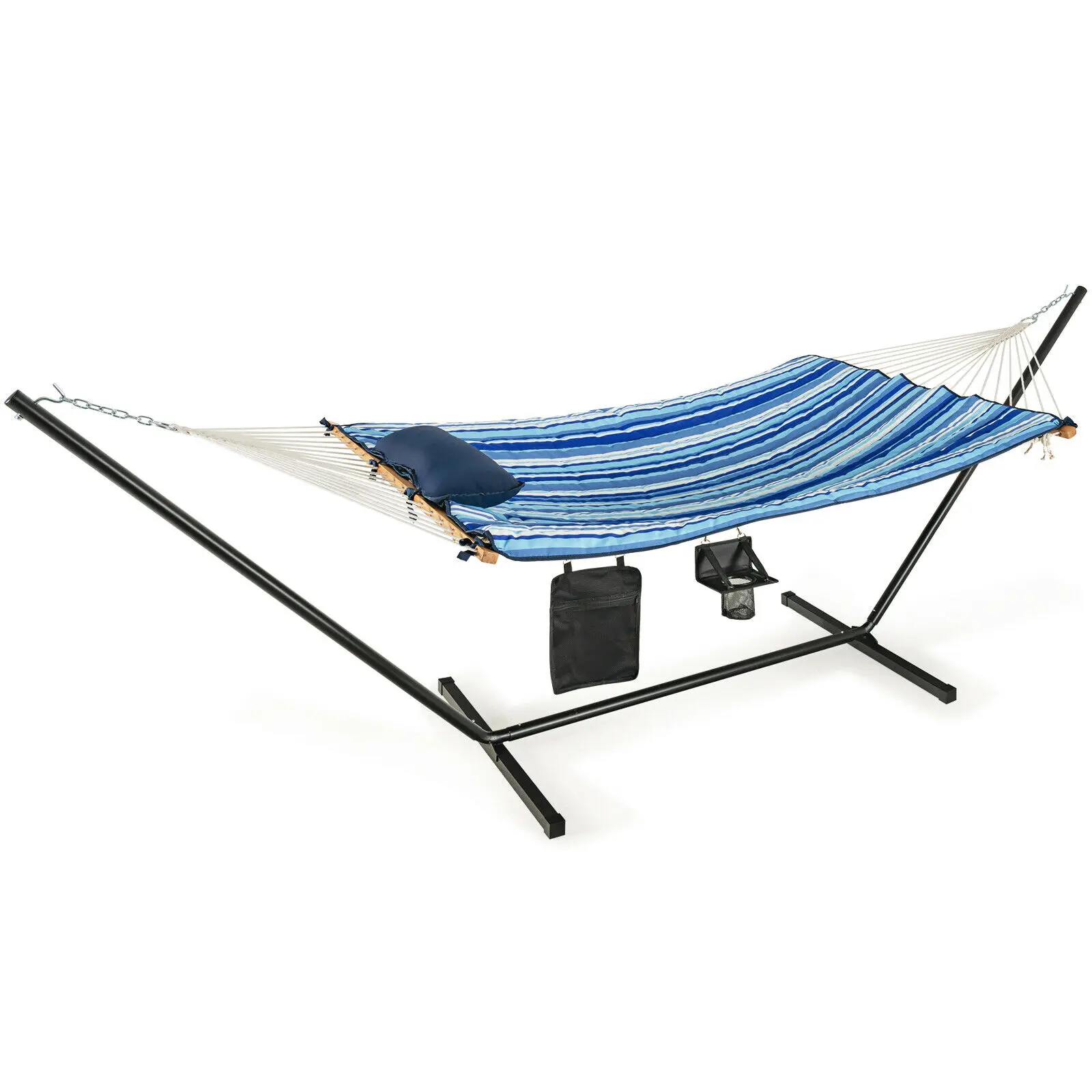 Hammock Chair Stand Set Cotton Swing W 