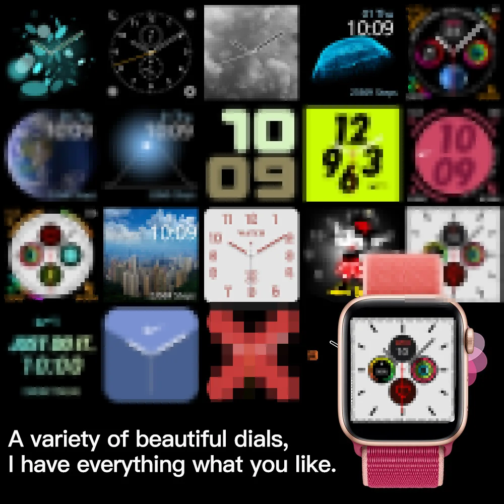 IWO 12 Bluetooth Smart Watch IP67 waterproof 1:1 40mm Case SmartWatch with Siri for Apple iOS Android Heart Rate ECG VS IWO 11 8