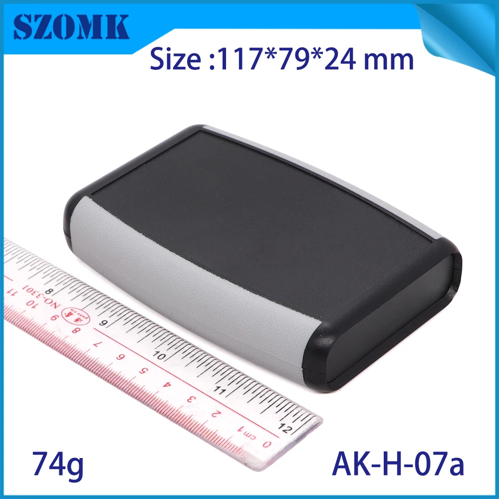 szomk handheld plastic box for electronics instrument housing plastic enclosure for pcb design junction box device project box (3)
