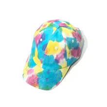 Галстук-бабочка-колпачок для красителя Женская бейсбольная кепка, комплект корейский стиль ниши личность Бейсбол Кепки прохладный чистый и изображением Красной шляпы