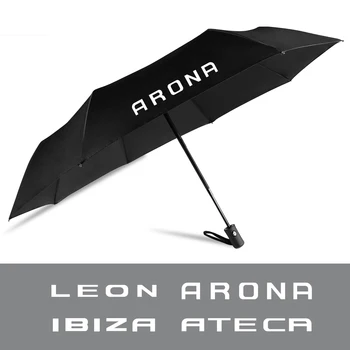 

Fully Automatic Compact Folding Bigger Windproof Umbrella for Seat Leno Ibiza 6j FR Arona Ateca Car High Quality Accessories