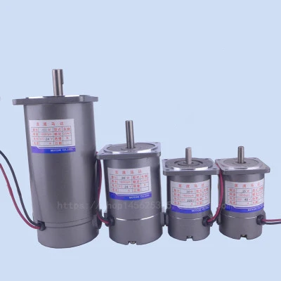 

DC12V/24V/220V 600W DC permanent magnet motor, high speed optical axis, high torque, reversible, speed regulation