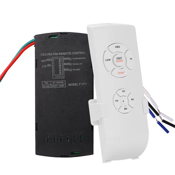

Receiver Ceiling Universal Ceiling Fan Lamp Remote Control Kit 110-240V Timing Wireless Control Switch Smart Home Transmitter
