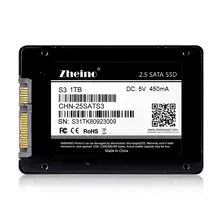 Zheino SSD 1 ТБ 2,5 дюймов 6 ГБ/сек. SATA3 Внутренний твердотельный накопитель SATAIII SSD для настольных ПК и ноутбуков