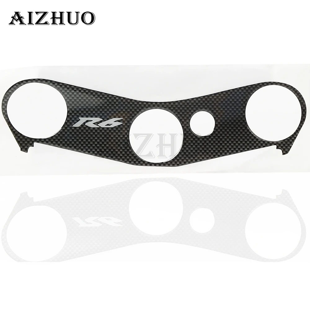 Для Yamaha R6 R6S YZF R1 YZFR1 2009-2011 2010 2002 2003 мотоцикл Кронштейн поворотного кулака крышка наклейка Стикеры