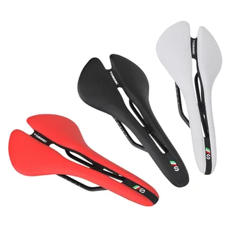 

TOSEEK Bike Seat Saddle Cushion Road Bike Bicycle Racing EVA Material Cycling Hollow Racing Designed Seat