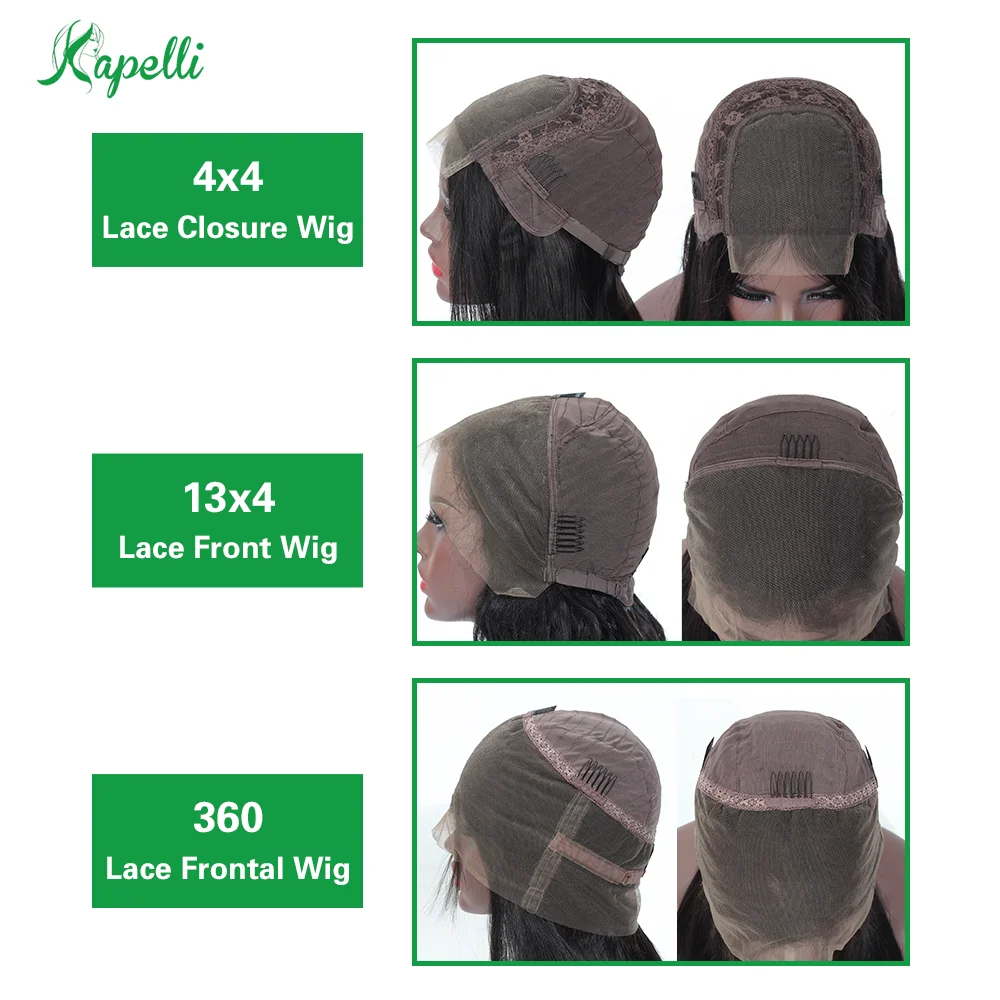 4x4 13x4 360wig details