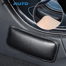 FORAUTO салона автомобиля наколенник поддержка бедра кожа наколенники удобные эластичные подушки пены памяти автомобиля-Стайлинг