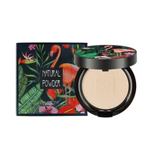 ZHENDUO контроль масла двухслойный порошок макияж заполнения макияж натуральный консилер сухой и влажной двойного назначения прессованный