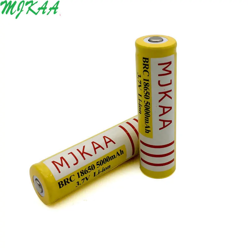 18650 3 7 V 5000mAh MJKAA литий ионная аккумуляторная батарея большой емкости T6 фонарик
