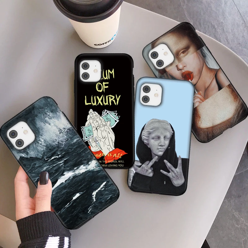 Чехол-накладка UIGO для iPhone 12 11 Pro SE 2020 XR XS Max X 6 6S 7 8 Plus из ТПУ | Мобильные телефоны и