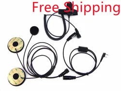 Oreillettes pour casque de moto, Face complète, pour Baofeng UV 5R UV 5RA Plus BF 888S GT 3 GT 3TP 