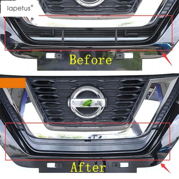 

Lapetus Accessories Fit For Nissan Rogue T32 X-Trail 2017 - 2020 Front Center Net Grille Insect Tank Insect-proof Leaves Cover