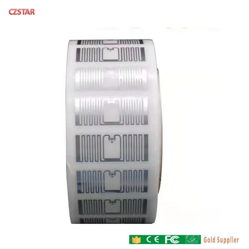 NXP ucode8 чип uhf rfid Метка влажная инкрустация Этикетка RFID производство большой