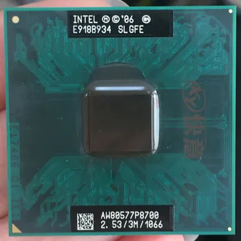 

Intel CPU laptop Core 2 Duo P8700 CPU processor 3M Cache/ 2.53GHz /1066/Dual-Core Laptop processor for
