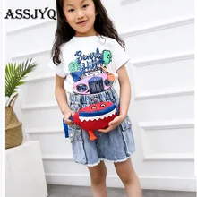 Детская поясная сумка с рисунком акулы, нагрудная сумка для маленьких мальчиков и девочек, кошелек для денег, Сумка с талией, поясная сумка, рождественский подарок, поясная сумка