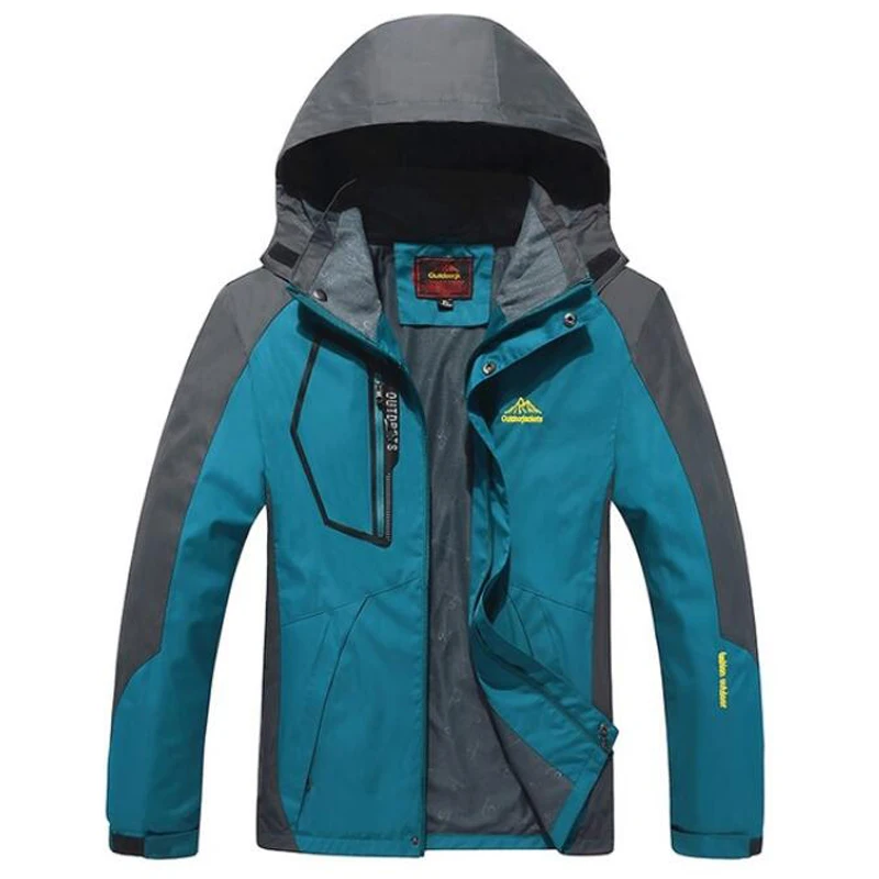 

Plus Size 9XL Outdoors Jacket Men Fleece Warm Outwear Windproof Waterproof Jackets Chaquetas Male Military Travel Hiking Clothes