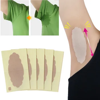 

5Pcs/20pcs Health Care Disposable Sweat Pads, Armpit Sweat Pads Shields Quick-Drying Sweat-Absorbing Foot Mat for Underarm Foot