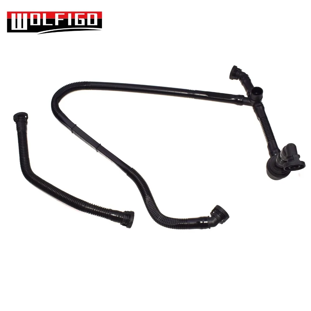WOLFIGO Новый дышащий шланг Картера набор из 2 шт. для VW Passat B5 AUDI A4 A6 A8 4 8 V6 078103223B