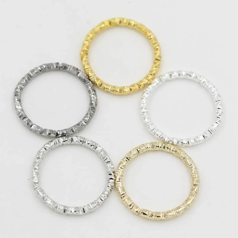 

50pcs Silver Gold Color Twisted Open Split Ring 8/10/12/15/18/20mm Jump Rings Connector For Diy Jewelry Makings Finding Supplier