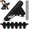 Colorful Fat Tire Bike Fenders MTB Road Front Rear Mudguard Mountain Bike Fender Carbon Fiber Cycling Fixing Accessories ► Photo 1/6