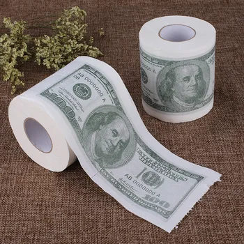 

Individual character originality is interesting 100 dollar bill small roll paper toilet paper