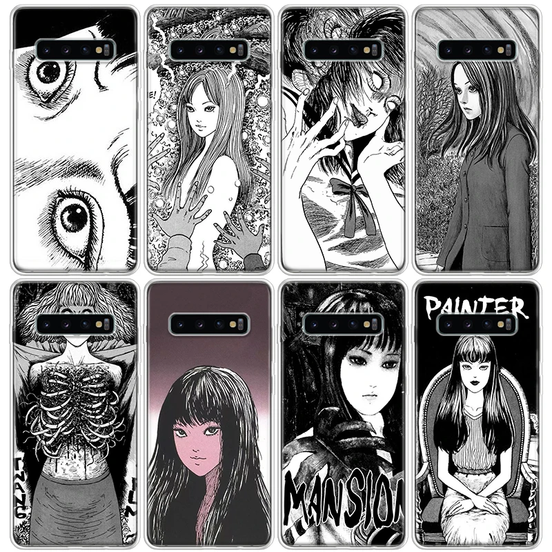 Yinuoda Japanese Horror Comic Tomie Phone Case Per Samsung Galaxy S24 S23 S22 S21 Ultra S20 Fe S10 Plus S10E S9 S8 Soft Tpu Back