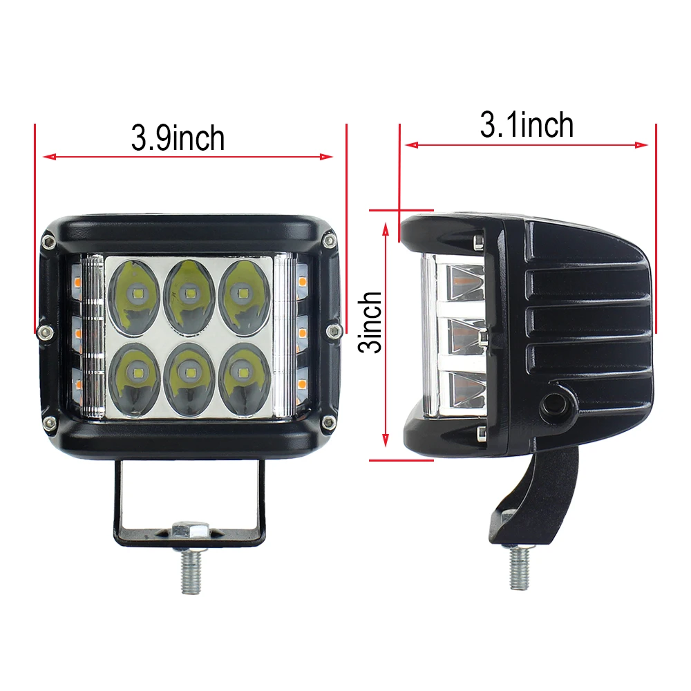 48 Вт Рабочий свет Led бар автомобильные аксессуары для внедорожников 4X4 24 в 12 В