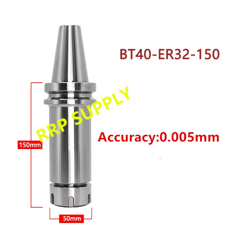 BT40-ER32-150L CNC BT40 конус miling патрон Арбор, использовать для станков с ЧПУ, машинный центр ЧПУ, разрешение 0,005 мм