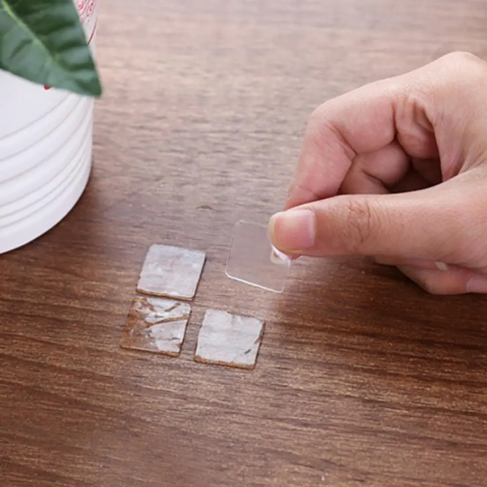 

70 Pcs Gripping Anti Slip Gel Pads Sticker Sticky Reusable for Home Kitchen Car Holder