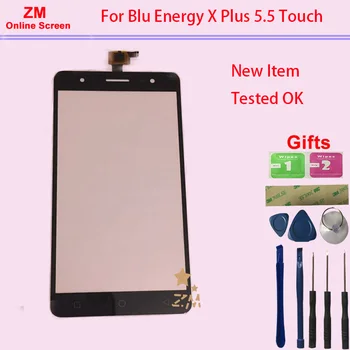 

RYKKZ New For BLU ENERY X PLUS 5.5 Inches Touch Screen No LCD Display Digitizer Replacement With Tools