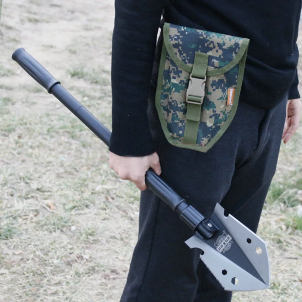 Max Length 71cm Shovel High-carbon Steel Outdoor Tactical Multifunctional Folding Camping Equipment Survival Tool | Инструменты