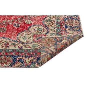 

Handmade Natural Vintage Turkish Area Rug 190x300 Cm-6'3''X9'10''