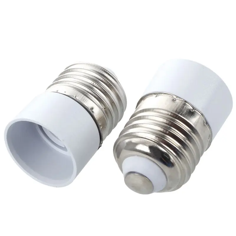 

10 E27 Male Plug to E14 Female Socket Base LED Light Lamp Bulb Adapter Converter