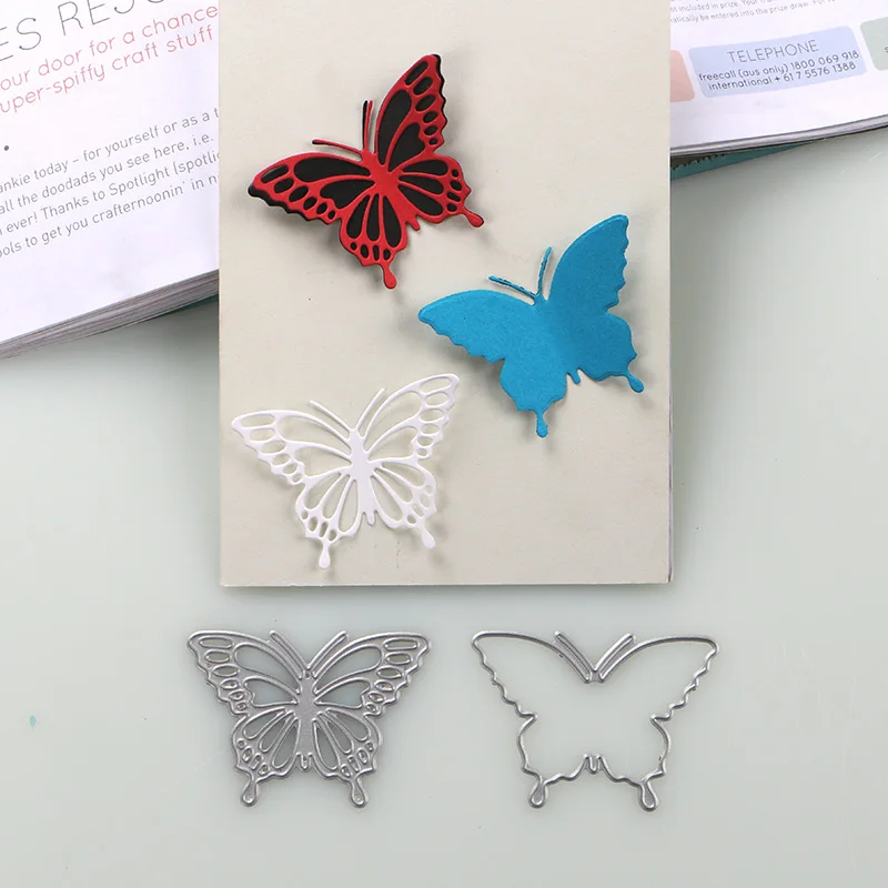 

DUOFEN METAL CUTTING DIES 3D butterflies set stencil DIY Scrapbook Paper Album 2019 new