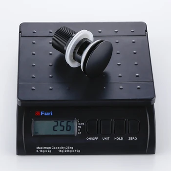 ห้องน้ำอ่างล้างหน้า Pop-Up ท่อระบายน้ำเสีย Stopper ก๊อกน้ำในห้องน้ำอุปกรณ์เสริมทองเหลืองวัสดุสีดำ Chrome Rose Brushed Gold 2