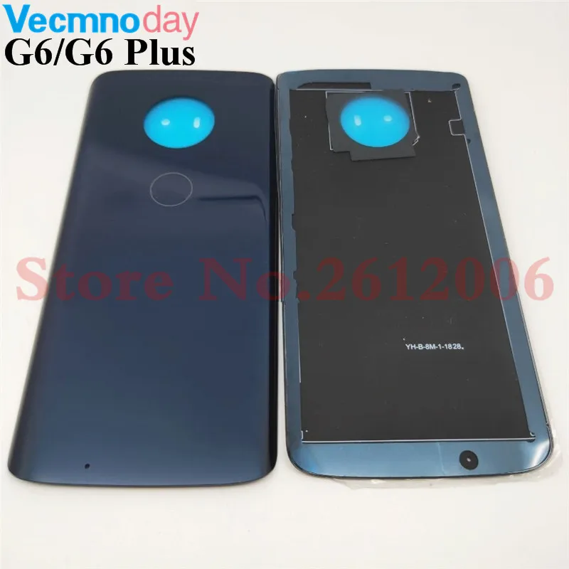 

Back Glass Replacement For Motorola Moto G6 XT1925 /G6+ G6 Plus XT1926 Battery Cover Rear Door Housing Case