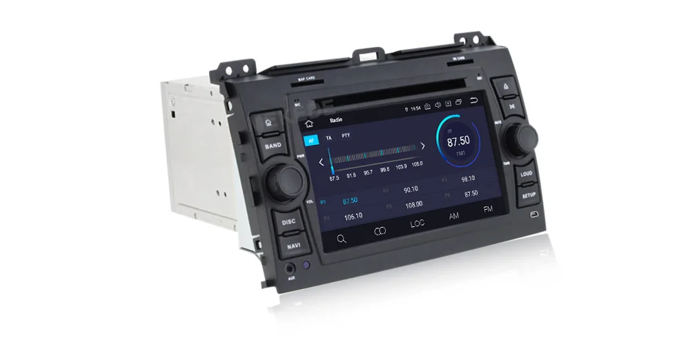 PX5 Android 9,0 автомобильный мультимедийный плеер 2 din автомобильный радиоприемник для Toyota Prado 120 Land Cruiser с навигацией автомобильный стерео головное устройство