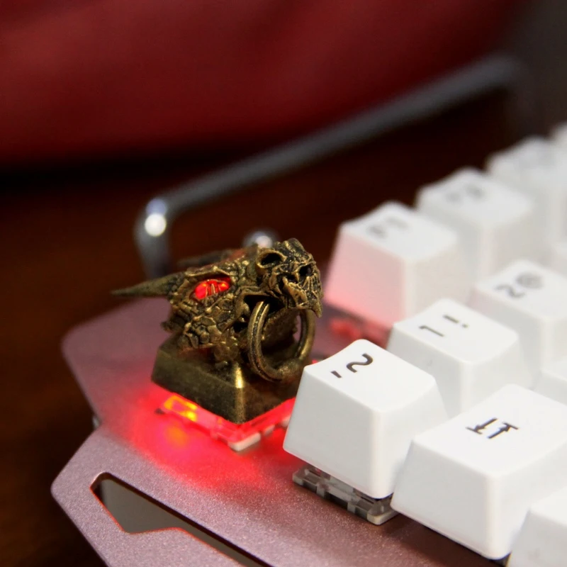 

1pc Metal texture resin Key cap creativity Faucet keycap for Cherry MX axis mechanical keyboard personality keycaps